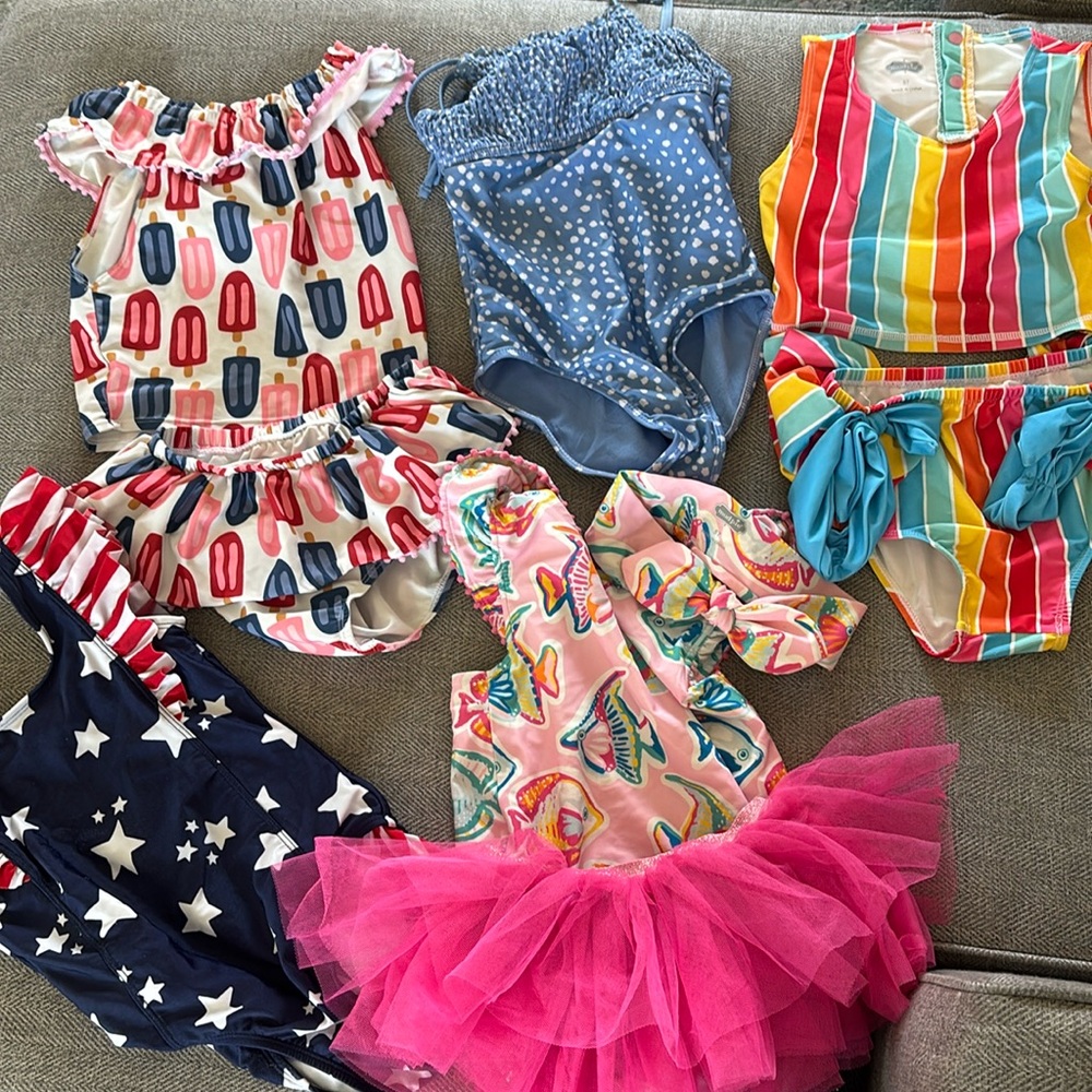 Girls 5T Bathing suit bundle